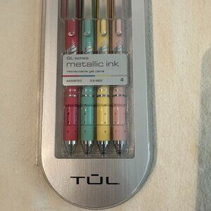 TUL Limited Edition Retractable Metallic Gel Pens